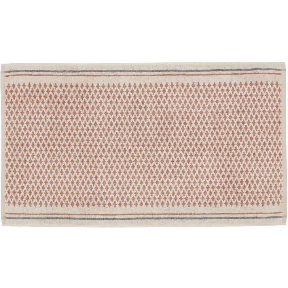 Asha Bath Mat by Bedeck of Belfast in Gold & Grey